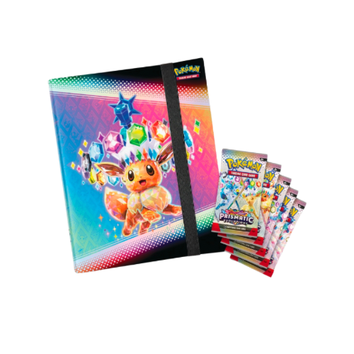 Pokemon Prismatic Evolution Binder Collection