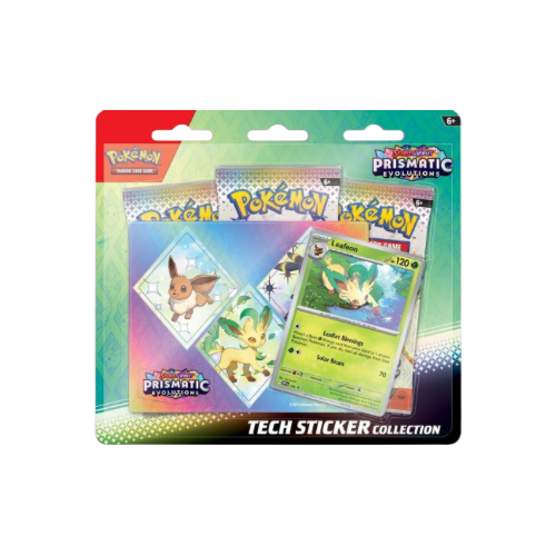 Pokemon - Scarlet & Violet Prismatic Evolutions Tech Sticker Blister