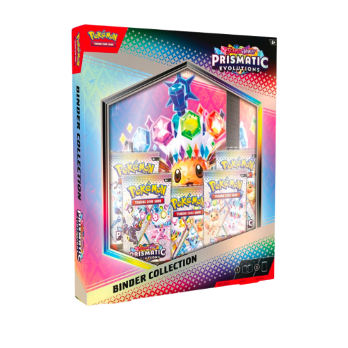 Pokemon Prismatic Evolution Binder Collection