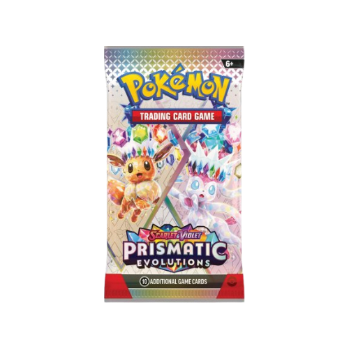 Pokemon - Scarlet & Violet Prismatic Evolutions Tech Sticker Blister