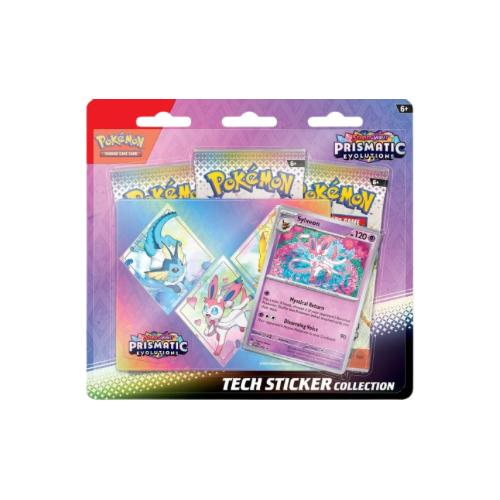 Pokemon - Scarlet & Violet Prismatic Evolutions Tech Sticker Blister