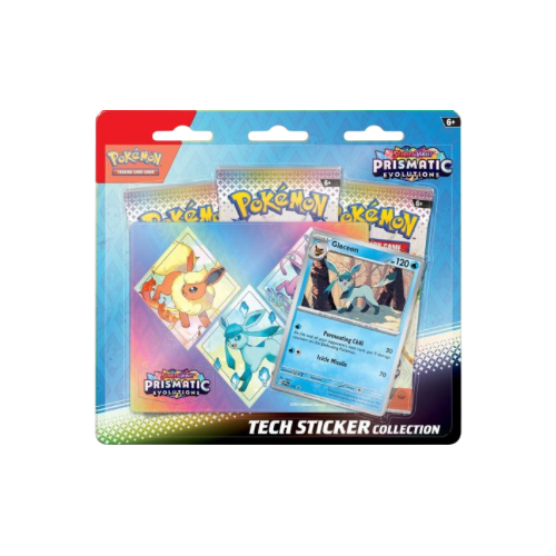 Pokemon - Scarlet & Violet Prismatic Evolutions Tech Sticker Blister