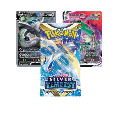 Pokémon Silver Tempest Booster Pack(sleeved)